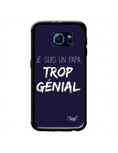 Coque Je suis un Papa trop Génial Bleu Marine pour...