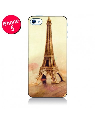 Coque Tour Eiffel Vintage pour iPhone 5 - Irene Sneddon