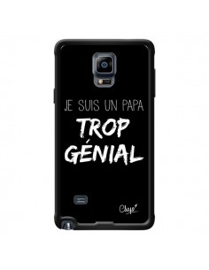 Coque Je suis un Papa trop Génial Noir pour Samsung...