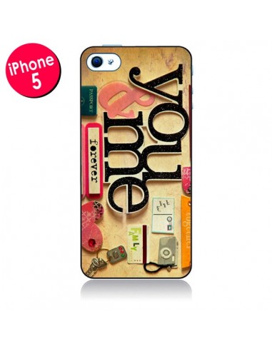 Coque Me And You Love Amour Toi et Moi pour iPhone 5 - Irene Sneddon