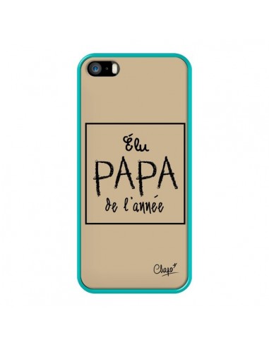 Coque iPhone 5/5S et SE Elu Papa de l'Année...