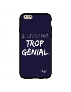 Coque iPhone 6 et 6S Je suis un Papa trop Génial Bleu...