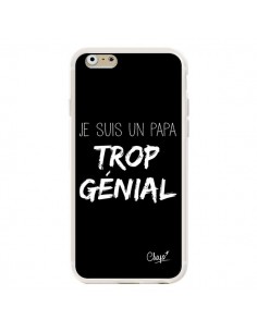 Coque iPhone 6 et 6S Je suis un Papa trop Génial Noir -... 2