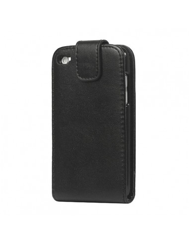 Flip Case simili Cuir Noir pour iPod Touch 4