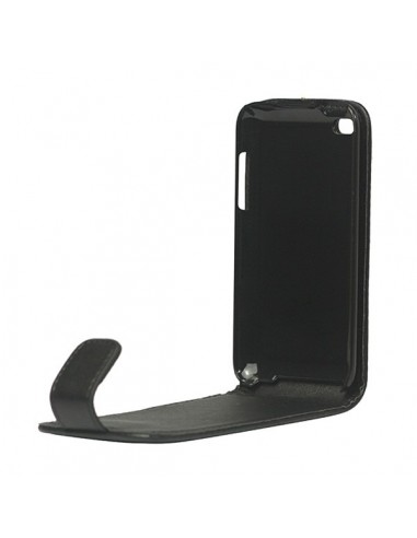 Flip Case simili Cuir Noir pour iPod Touch 4