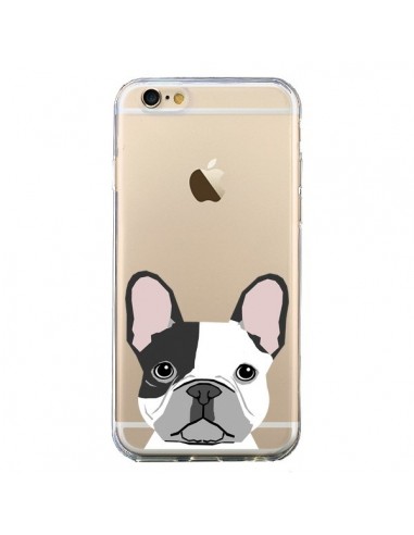 Coque iPhone 6 et 6S Bulldog Français Chien Transparente - Pet Friendly