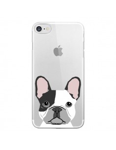 Coque iPhone 7/8 et SE 2020 Bulldog Français Chien...