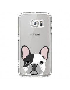 Coque Bulldog Français Chien Transparente pour Samsung...