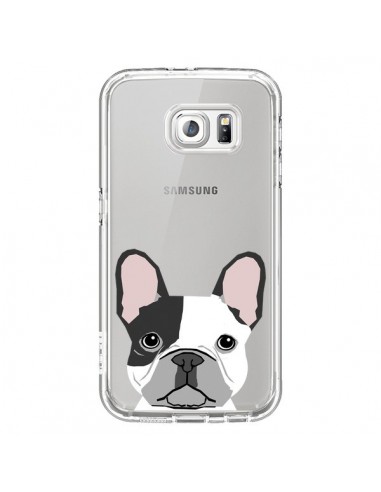 Coque Bulldog Français Chien Transparente pour Samsung Galaxy S6 - Pet Friendly