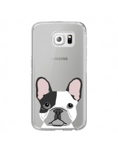 Coque Bulldog Français Chien Transparente pour Samsung...