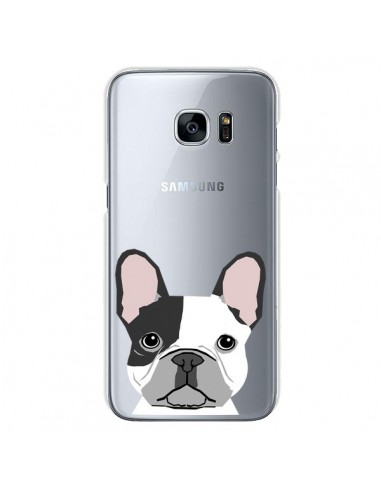 Coque Bulldog Français Chien Transparente pour Samsung Galaxy S7 - Pet Friendly
