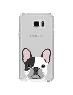 Coque Bulldog Français Chien Transparente pour Samsung...