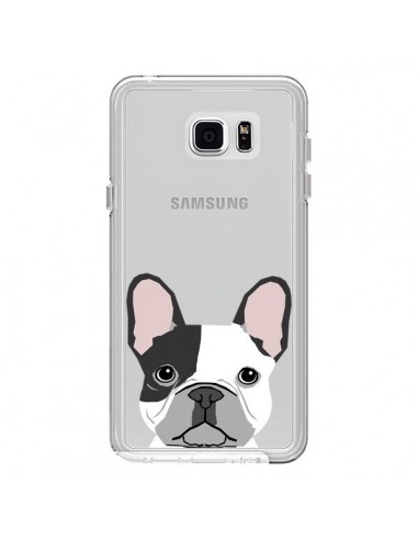 Coque Bulldog Français Chien Transparente pour Samsung Galaxy Note 5 - Pet Friendly