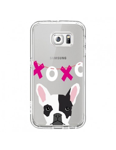 Coque Bulldog Français XoXo Chien Transparente pour Samsung Galaxy S6 - Pet Friendly