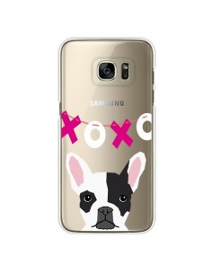 Coque Bulldog Français XoXo Chien Transparente pour...