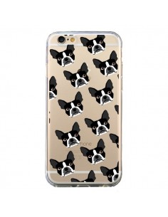 Coque iPhone 6 et 6S Chiens Boston Terrier Transparente -...