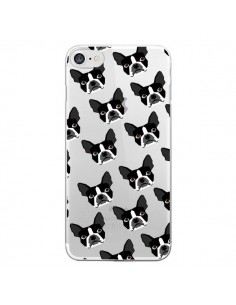 Coque iPhone 7/8 et SE 2020 Chiens Boston Terrier...
