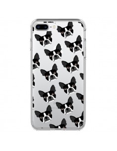 Coque iPhone 7 Plus et 8 Plus Chiens Boston Terrier...