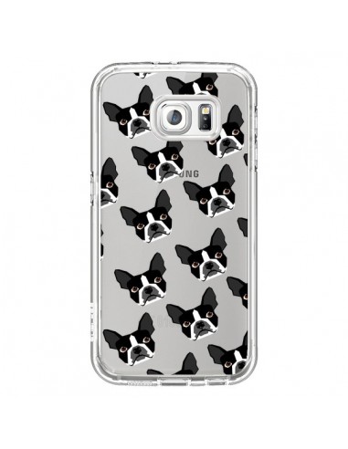 Coque Chiens Boston Terrier Transparente pour Samsung Galaxy S6 - Pet Friendly