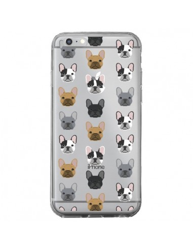Coque iPhone 6 Plus et 6S Plus Chiens Bulldog Français Transparente - Pet Friendly