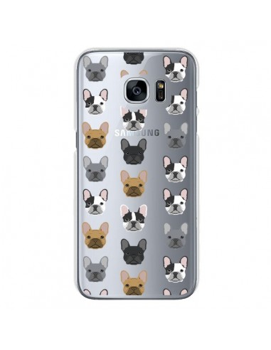 Coque Chiens Bulldog Français Transparente pour Samsung Galaxy S7 - Pet Friendly