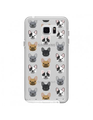 Coque Chiens Bulldog Français Transparente pour Samsung Galaxy Note 5 - Pet Friendly