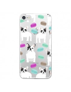 Coque iPhone 7/8 et SE 2020 Chiens Bulldog Français...