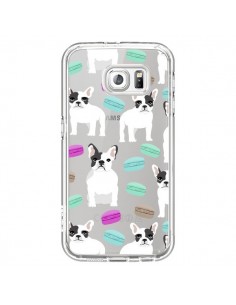 Coque Chiens Bulldog Français Macarons Transparente pour...