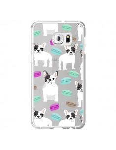 Coque Chiens Bulldog Français Macarons Transparente pour...