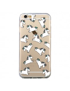 Coque iPhone 6 et 6S Licorne Crinière Transparente - Nico