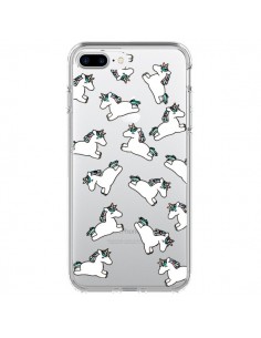 Coque iPhone 7 Plus et 8 Plus Licorne Crinière...