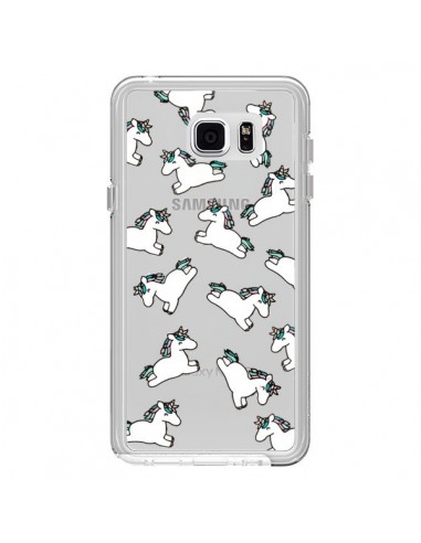 Coque Licorne Crinière Transparente pour Samsung Galaxy Note 5 - Nico