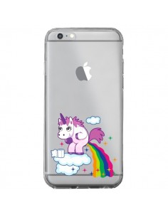 Coque iPhone 6 Plus et 6S Plus Licorne Caca Arc en Ciel...