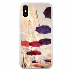Coque iPhone X et XS Parapluie Under my Umbrella - Asano...