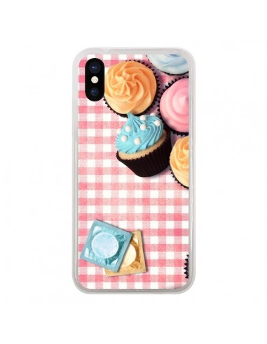 Coque iPhone X et XS Petit Dejeuner Cupcakes - Benoit Bargeton