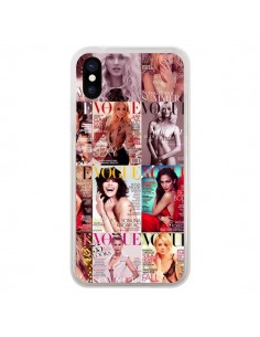 Coque iPhone X et XS Magazine Vogue Couverture Cover -...