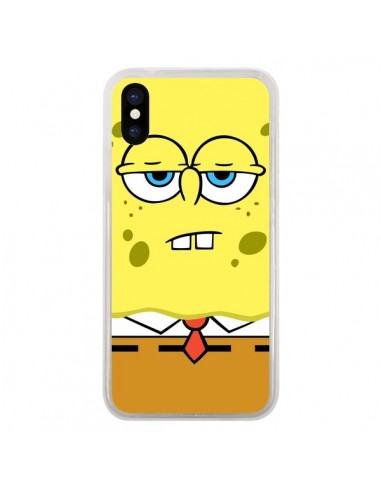 Coque iPhone X et XS Bob l'Eponge Sponge Bob - Bertrand Carriere