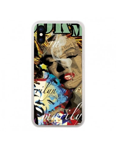 Coque iPhone X et XS Marilyn Monroe - Brozart