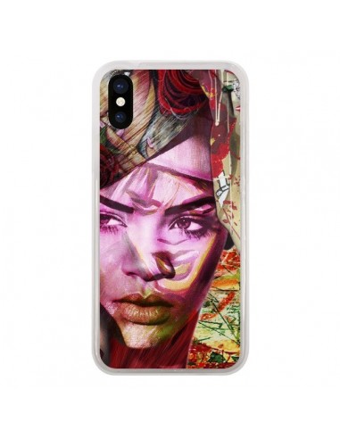 Coque iPhone X et XS Rihanna Chanteuse - Brozart