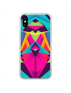Coque iPhone X et XS Friendly Color Azteque - Danny Ivan