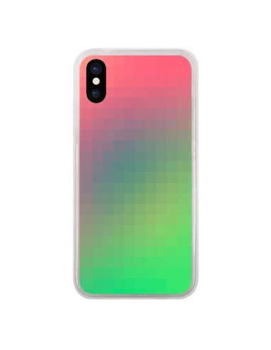 Coque iPhone X et XS Gradient Pixel - Danny Ivan