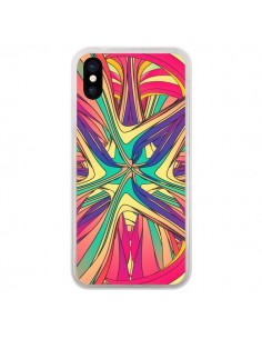 Coque iPhone X et XS Veins Veines Azteque Vagues - Danny...