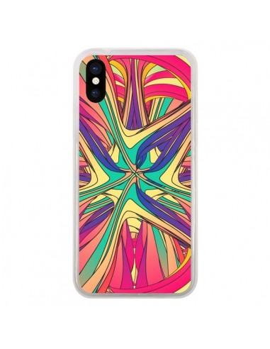 Coque iPhone X et XS Veins Veines Azteque Vagues - Danny Ivan