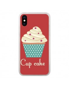 Coque iPhone X et XS Cupcake Creme -  Léa Clément