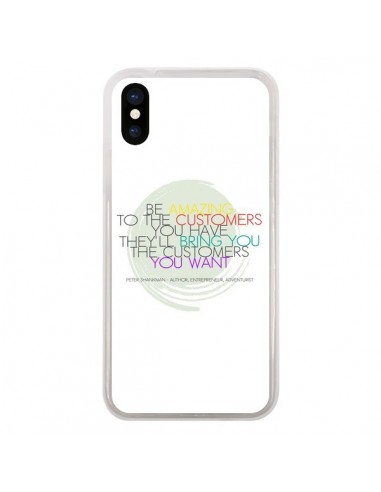 Coque iPhone X et XS Peter Shankman, Customers - Shop Gasoline