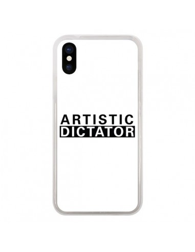 Coque iPhone X et XS Artistic Dictator Black - Shop Gasoline