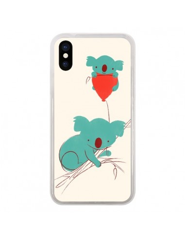 Coque iPhone X et XS Koala Ballon - Jay Fleck