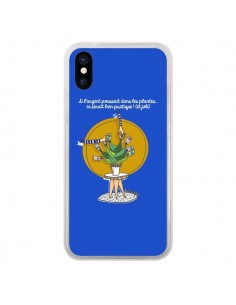 Coque iPhone X et XS L'argent ne pousse pas dans les...