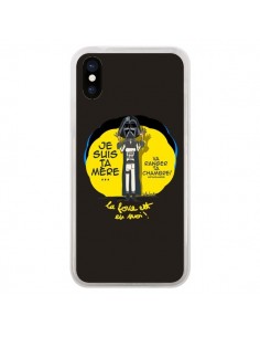 Coque iPhone X et XS Je suis ta mère Va ranger ta chambre...