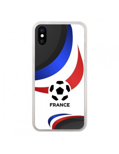 Coque iPhone X et XS Equipe France Football - Madotta